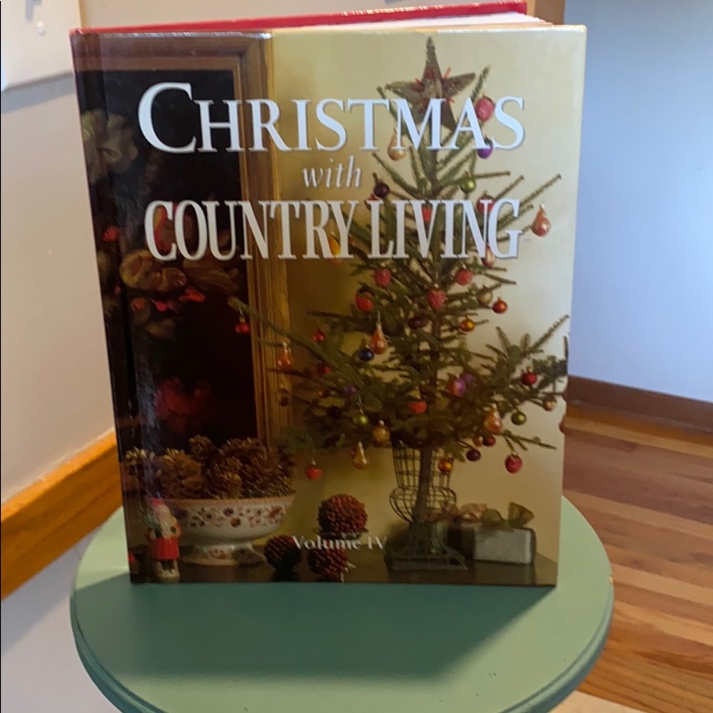 Christmas with Country Living hardcover book